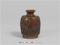 平口帶釉瓷壺藏品圖，第5張